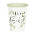 Greenery Baby Shower Cups For Cheap