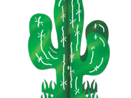 Cactus - 3 D Centerpiece  11.5 inches Cheap