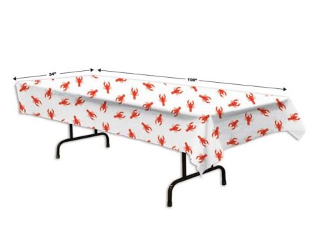 Crawfish Boil Themed Party Plastic Tablecover Hot on Sale