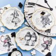 Alice in Wonderland Cup and Saucers Set Fashion