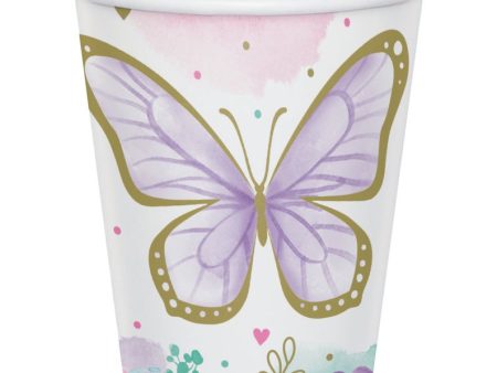 Butterfly Shimmer Cups Discount