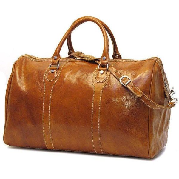 Floto Leather Milano Duffle Online Hot Sale