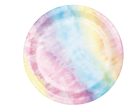 Tie Dye Party Dessert Plate Fashion