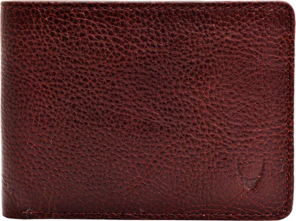 Hidesign Giles Vegetable Tanned Leather Wallet with Coin Pocket Brown Online now