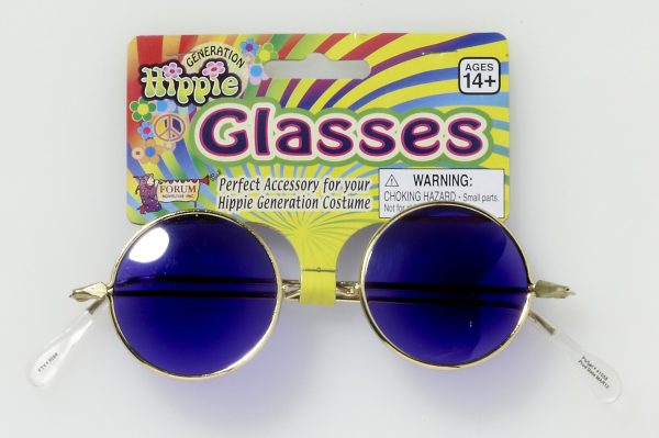 Hippie Glasses - Blue Lenses Online