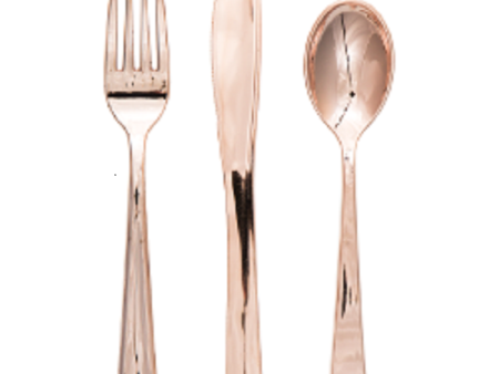 Premium Quality Cutlery - Rose Gold Supply