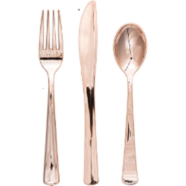 Premium Quality Cutlery - Rose Gold Supply