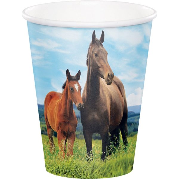 Horse Party Cups Fashion