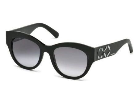 Ladies Sunglasses Swarovski SK-0127-01B (ø 54 mm) For Discount