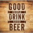 Beers and Cheers - Good People...Beverage Napkins -16 Count -2 Ply Discount