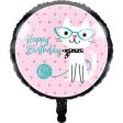 Purr-Fect Party Mylar 18  Balloon on Sale