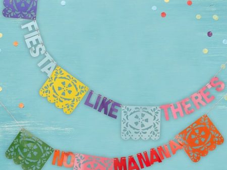 No Manana Fiesta Party Banner Online Sale