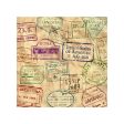 Around The World - Luncheon Napkins   16 Count 2 Ply Online Sale