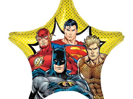 Justice League Shape Mylar Discount