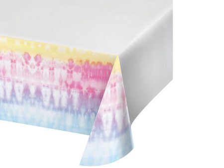 Tie Dye Party Tablecover on Sale