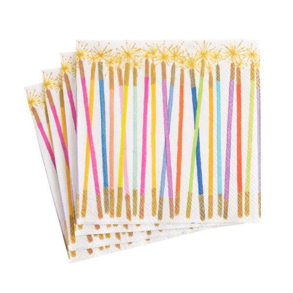 Candle Birthday Napkins Online Sale