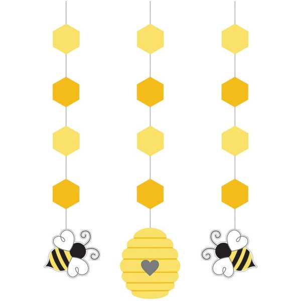 Bumble Bee Party Hanging Cutouts Cheap