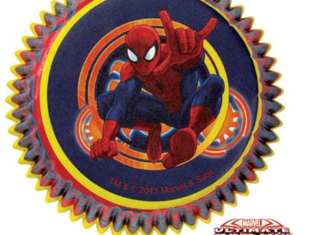 Ultimate Spider-Man Baking Cups 50 Count For Sale