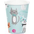 Purr Fect Party - Paper Cups 8 Count 9 oz. Cheap