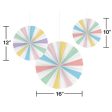 Pastel Party Fan Decor Hot on Sale