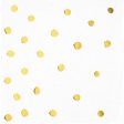 White and Gold Foil Polka Dot-Beverage Napkins - 16 Count   3 Ply on Sale