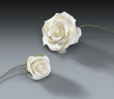 Gum Paste - Cake Topper - Classic Rose Set - 4 Piece Online now