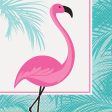 Pink Flamingo Beverage Napkins Online now