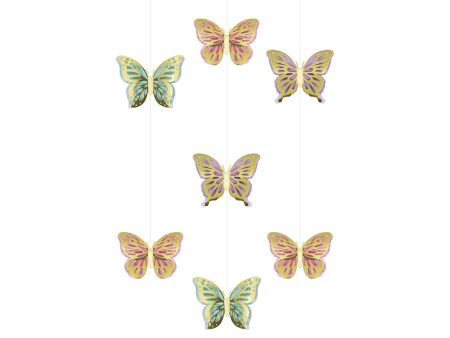 Butterfly Shimmer Hanging Decorations Fashion