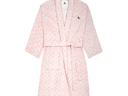 Dock & Bay Waffle Robe Diamond Pink M L For Cheap