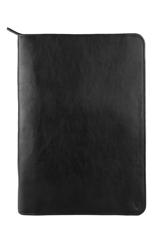 Hidesign IMG iPad Leather Portfolio Padfolio with Handmade Paper Notebook Black Online Hot Sale