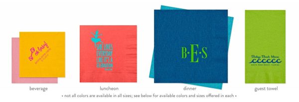 Custom 3-Ply Napkins & Guest Towels Supply