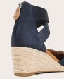 GENTLE SOULS - Orya Leather Espadrille Wedge For Sale