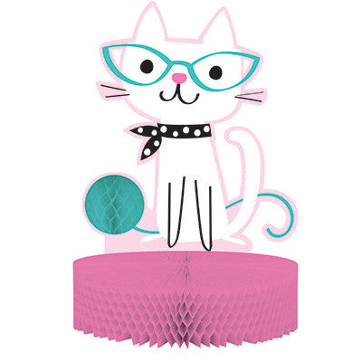 Purr-Fect Party Honey -comb Centerpiece For Cheap