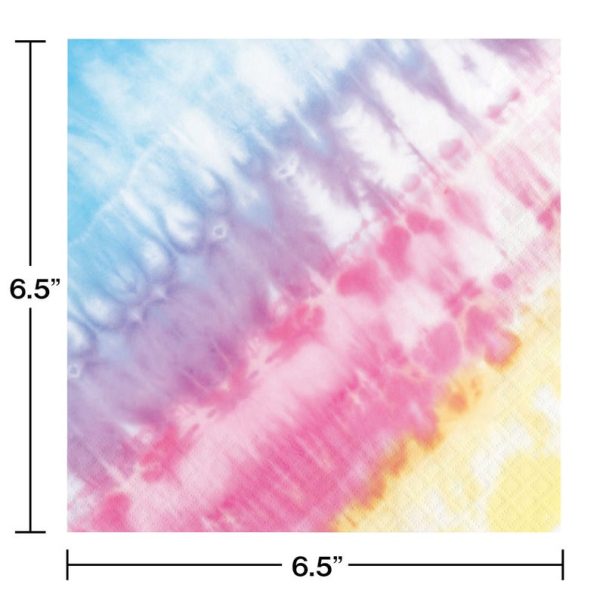 Tie Dye Party Luncheon Napkin on Sale