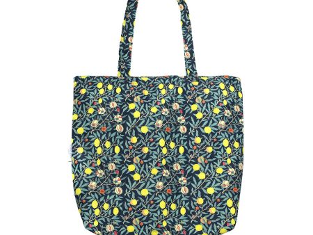 KIND Reusable Shopping Tote Bag Collab William Morris Fruits For Discount