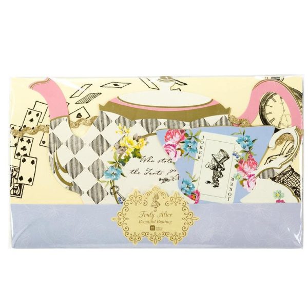 Alice in Wonderland Bunting Banner Sale