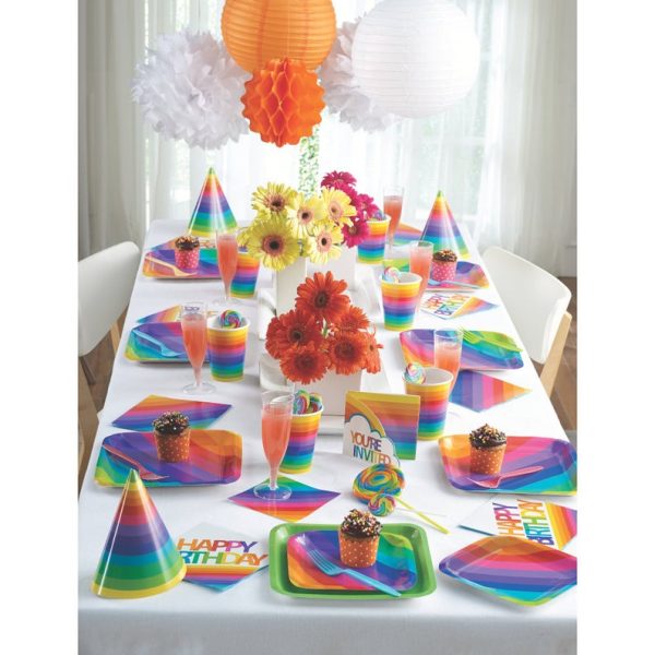 Rainbow Tablecover Fashion