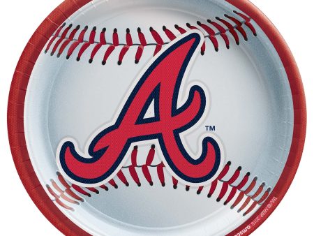 Atlanta Braves Luncheon Plates Supply