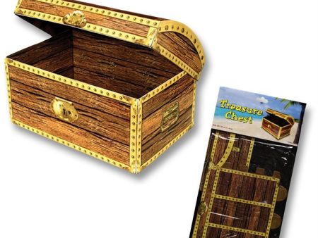 Treasure Chest Decoration  Centerpiece  Small - 8.8 x 5.5 in. Online