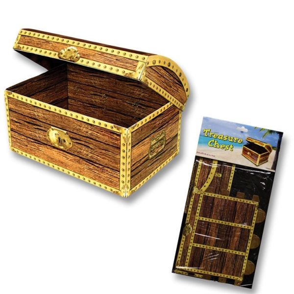 Treasure Chest Decoration  Centerpiece  Small - 8.8 x 5.5 in. Online