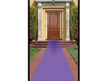 Aisle Runner - Purple 15 feet x 24 inches Sale