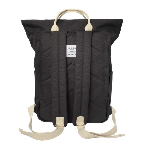 KIND BAG BACKPACK MEDIUM PEBBLE BLACK For Sale