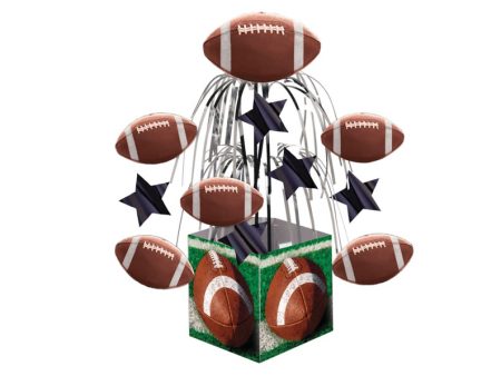 Football Party Cascade Centerpiece Hot on Sale