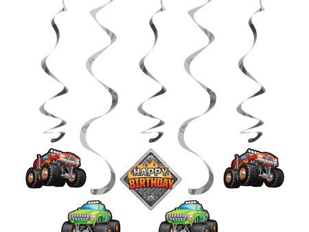 Monster Truck Rally Danglers For Cheap