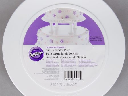 Separator Plate - Smooth Edge - 8  Wilton Online