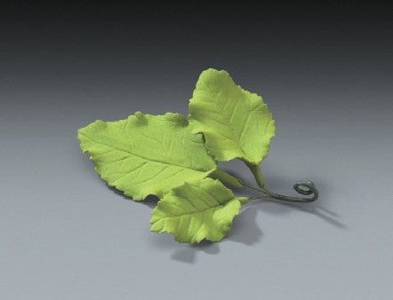 Gum Paste -Cake Topper - Rose Leaves - 3 Pack Supply