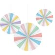 Pastel Party Fan Decor Hot on Sale