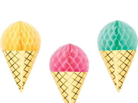 Honeycomb Ice Cream Decor For Discount