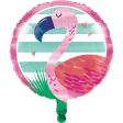 Tropical Flamingo Mylar Balloon  18  on Sale