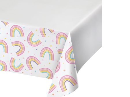 Happy Rainbow Tablecover Supply